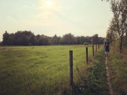 wandelpad parallel met de Pontstraat